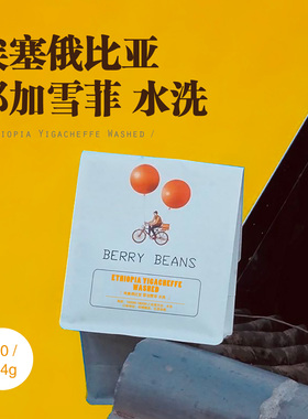 Berry Beans 咖啡豆 / 埃塞俄比亚 耶加雪菲 水洗