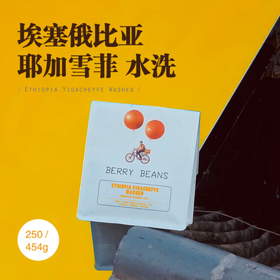 Berry Beans 咖啡豆 / 埃塞俄比亚 耶加雪菲 水洗