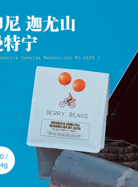Berry Beans 咖啡豆 /  印尼 迦尤山 曼特宁