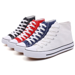 女休闲经典 胶鞋 百搭情侣鞋 球鞋 B01 学生鞋 ins原宿复古高帮帆布鞋