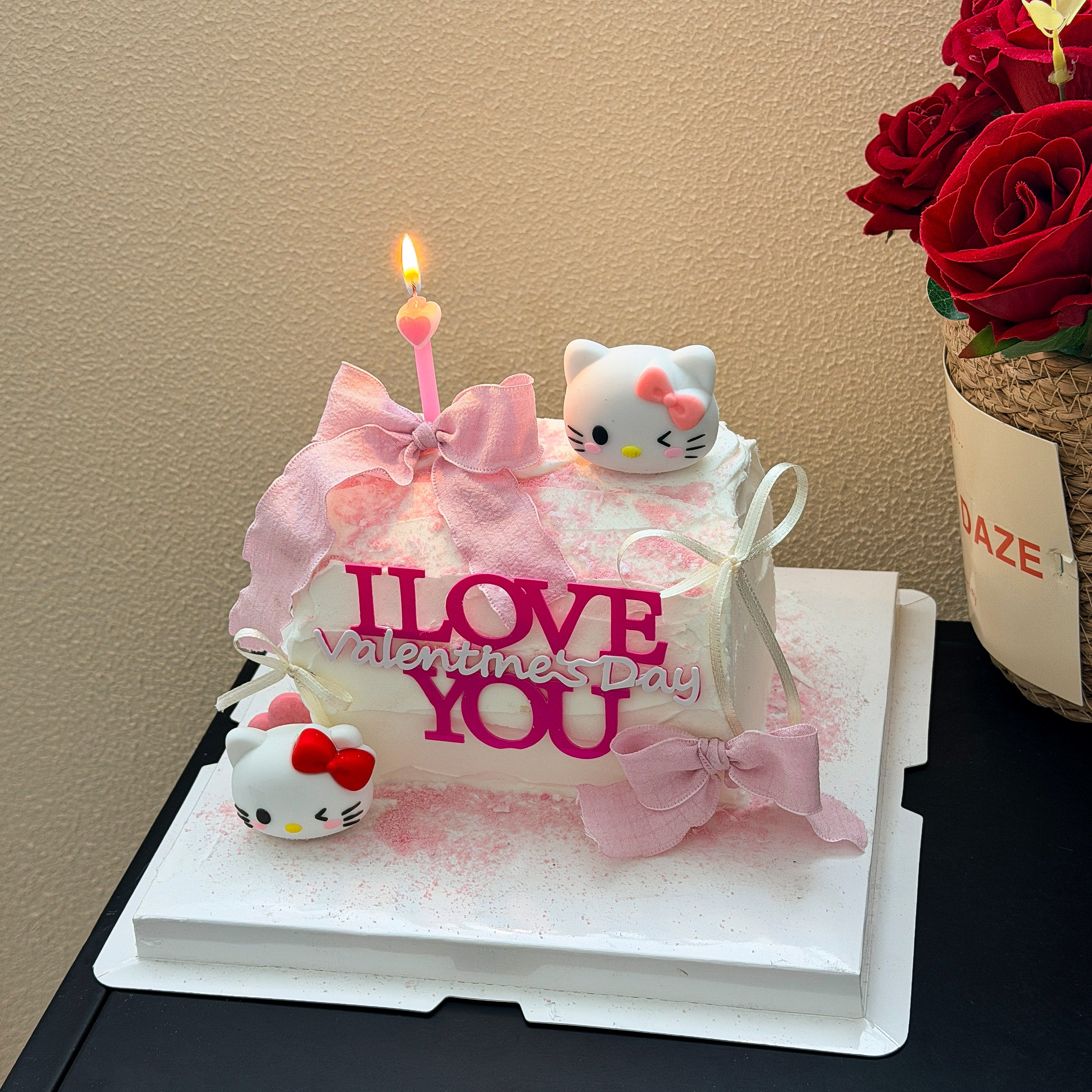 214情人节kt猫蛋糕装饰软胶凯蒂猫摆件l亚克力插牌七夕甜品台装扮,节庆用品/礼品,节日装扮用品,淘宝优惠券,粉丝福利购,淘宝优惠卷