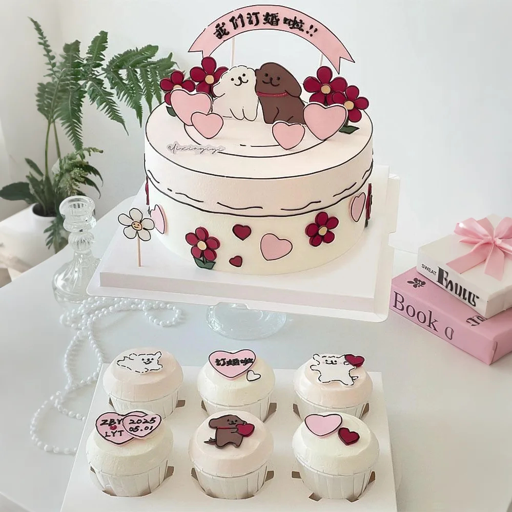 烘焙人必入刻字切模DIY专属祝福