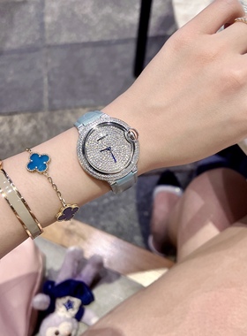 2026新款女表满天星轻奢女表小众时尚ins风手表带钻情人节520礼物