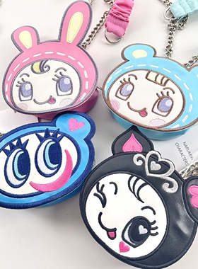 日单mezzo piano钢琴兔Angel blue 斜挎钥匙包耳机包小物包零钱包