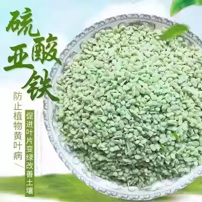 硫酸亚铁花用补铁颗粒肥料防黄叶盆栽喜酸性植物通用营养液复合肥