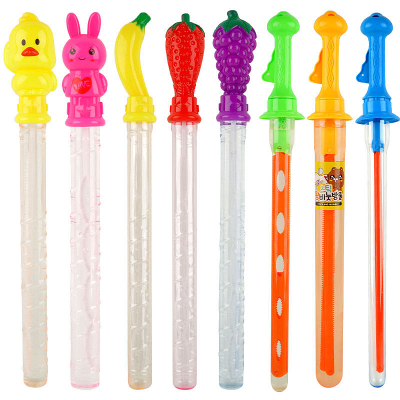 儿童户外大号西洋剑吹泡泡棒可爱水果款夜市地摊玩具泡泡水补充液,玩具/童车/益智/积木/模型,泡泡机/吹泡泡类玩具,淘宝优惠券,粉丝福利购,淘宝优惠卷