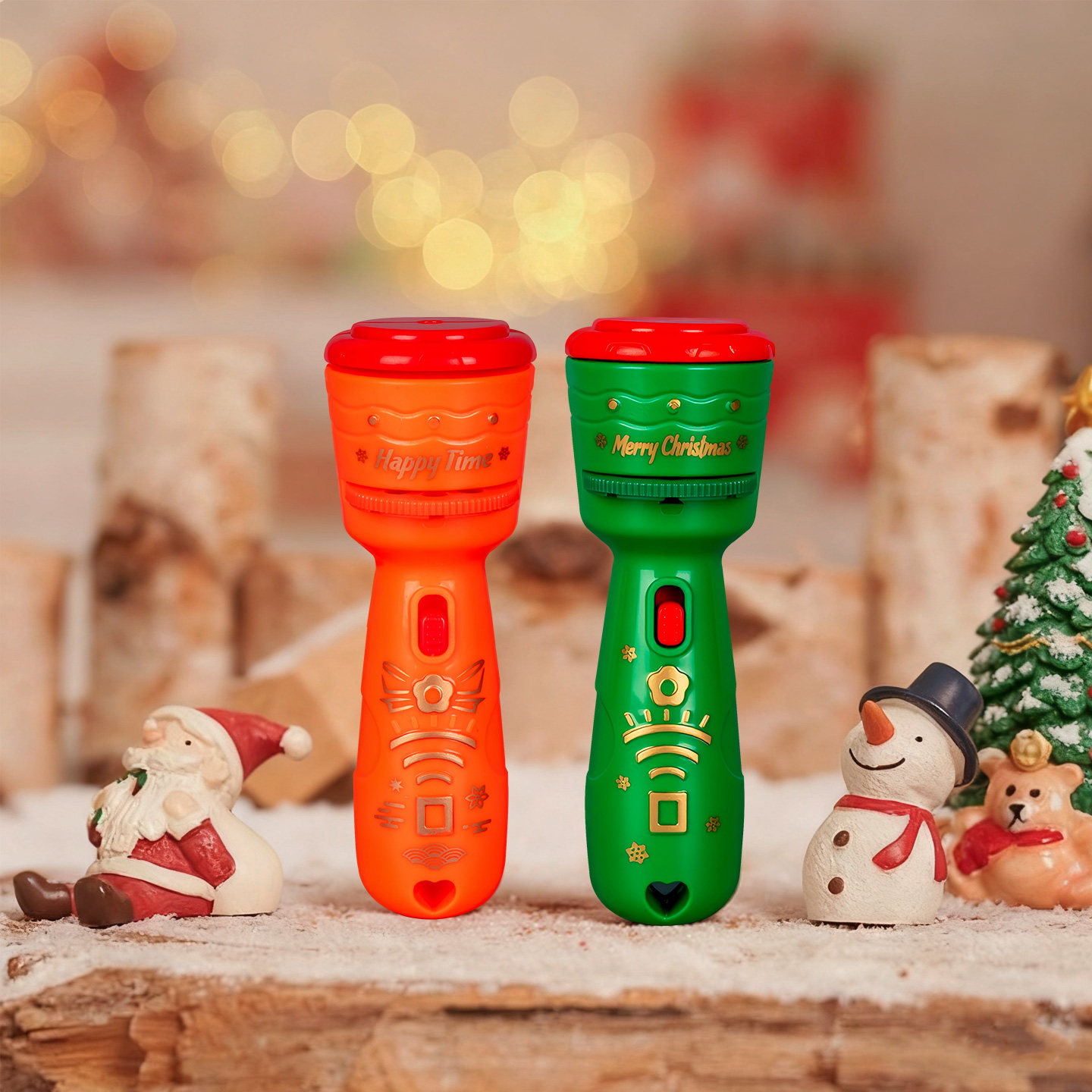 宝宝投影手电筒发光玩具儿童益智早教趣味投影仪女孩圣诞礼物男孩