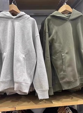 男装女装纯色长袖运动衫套头连帽卫衣秋冬款471808 479853 482209