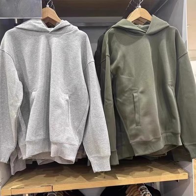 男装女装纯色长袖运动衫套头连帽卫衣秋冬款471808 479853 482209