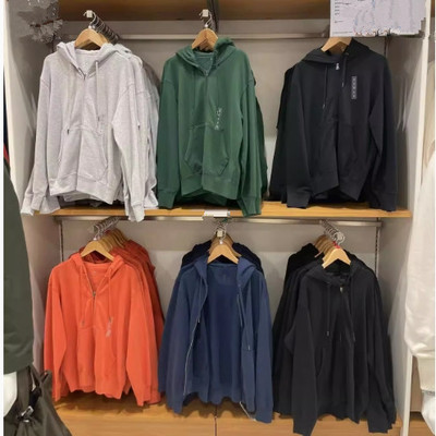 连帽拉链运动开衫长袖卫衣外套