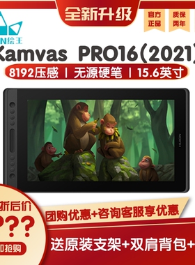 HUION绘王kamvas pro16 液晶全贴合数位屏手绘屏 GT-156PRO绘画屏