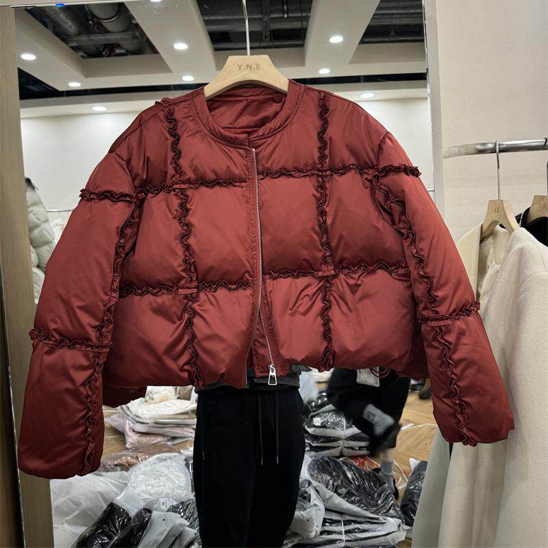 悠奈尔8F-08小众设计师款白鸭绒