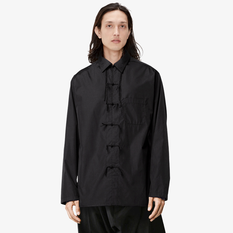 GAOSTUDIOS盘扣流苏衬衫