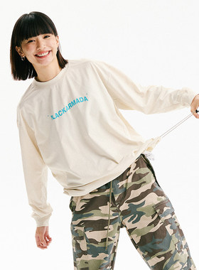 VTPS国潮情侣山系城市休闲户外速干透气长T男女宽松印花长袖打底