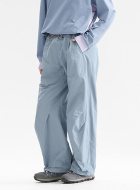 VTPS国潮情侣山系户外城市休闲轻量化机能工装伞兵裤男女宽松长裤