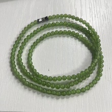 【luna与胖弟】LF-ZB1121-11 苹果绿小米珠项链 多样性发其一