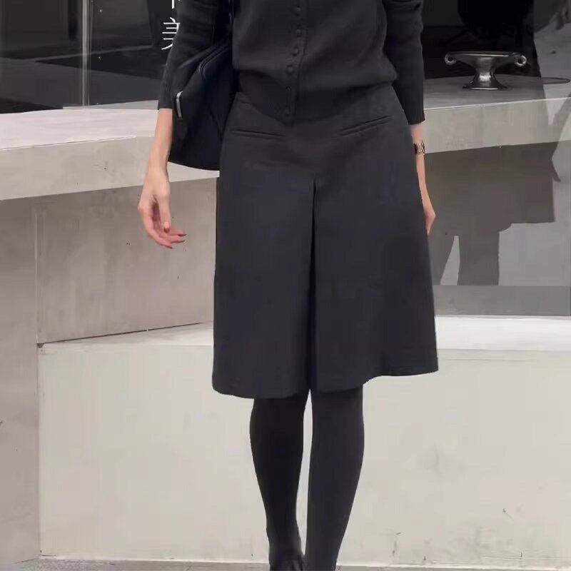 灰色毛呢半身裙女2025冬季流行新款高腰显瘦韩系通勤设计感a字裙,女装/女士精品,大码半身裙,淘宝优惠券,粉丝福利购,淘宝优惠卷