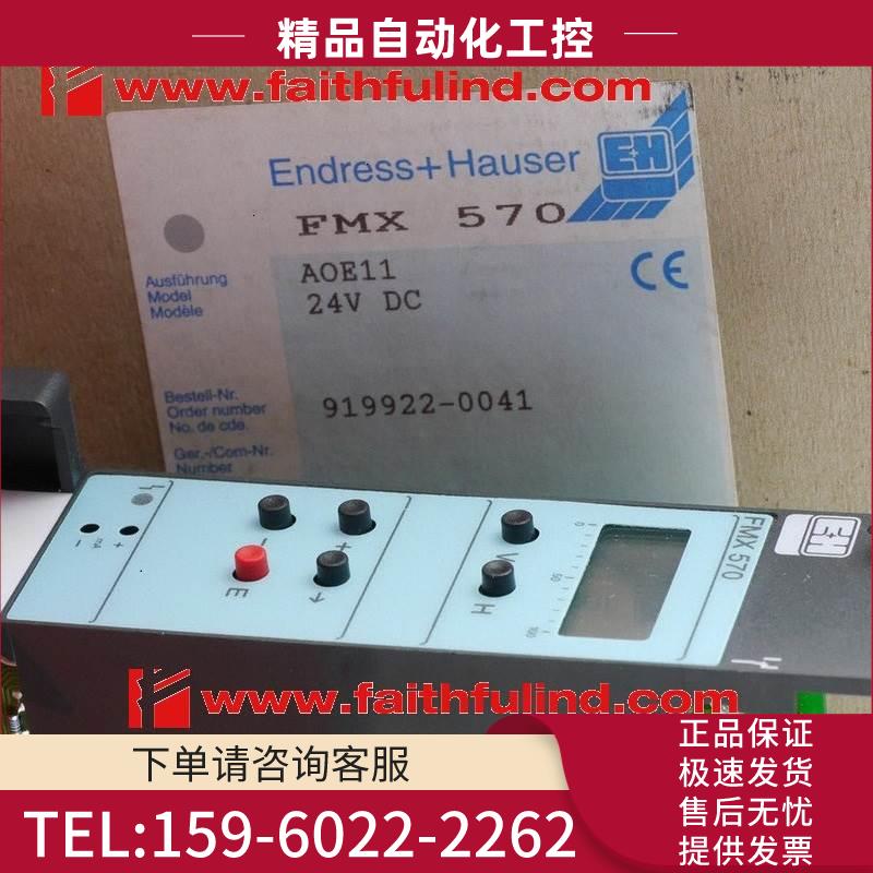 E+H FMX570-A0E11 恩德斯豪斯电容信号转换器 919922-0041【议价