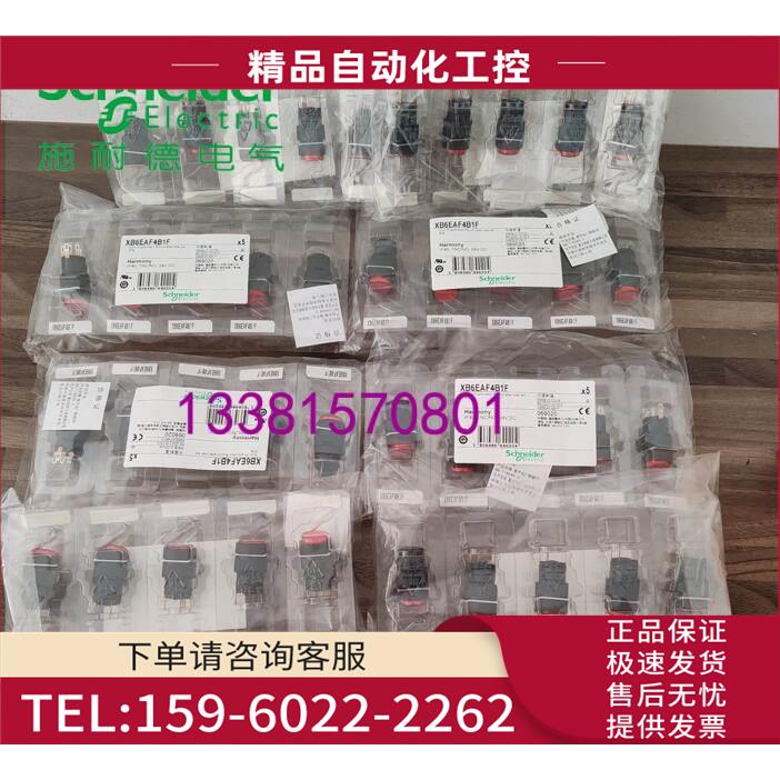XB6EAF4B1F自锁定带灯按钮红XB6-EAF4B1F【议价】