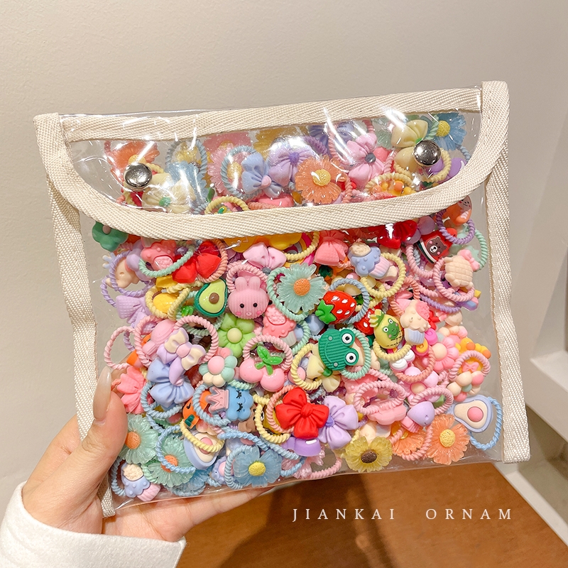 儿童发饰小橡皮筋不伤发小号宝宝扎头发皮筋婴儿头绳头饰发绳发圈