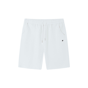 宽松简约五分裤 男士 薄卫裤 透气百搭中裤 休闲运动短裤 r系夏季