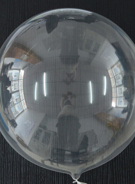 透明波波球气球10寸18寸24寸36高透明耐久无皱纹婚房生日派对装饰