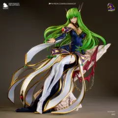 C.C. Witch Code Geass: Lelouch of the Rebellion 3D Printing Model Stl Data File
