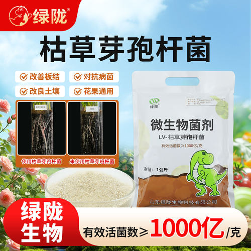 绿陇枯草芽孢杆菌活土促进生根
