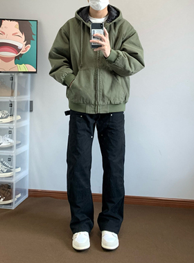 XANYP 春秋美式复古B01版型伐木裤男直筒工装裤百搭休闲Vibe长裤