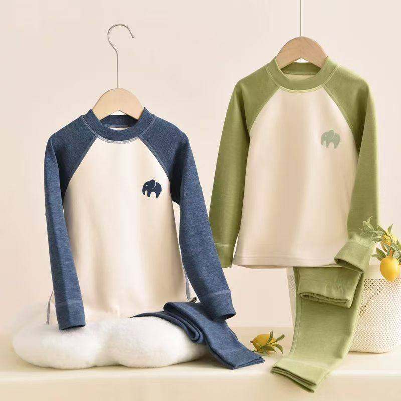 A类儿童保暖内衣套装男童宝宝秋衣秋裤打底女童双面磨毛睡衣加厚,童装/婴儿装/亲子装,内衣套装,淘宝优惠券,粉丝福利购,淘宝优惠卷