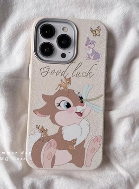 ins风卡通桑普兔适用三星note20ultra手机壳s24fe可爱s21+新款a02s高级感a14软a25防摔a33硅胶m54超薄女a71