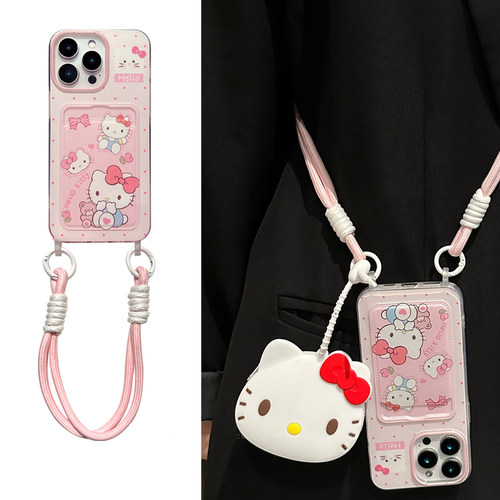 粉色kitty猫适用三星s25手机壳