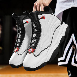 AJ13篮球鞋青少年实战高帮皮面驭帅14乔11哈登莆田男鞋球鞋