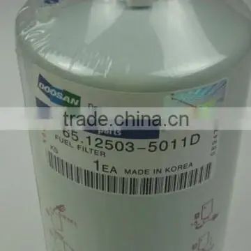 包邮65.12503-5011D柴油滤芯 斗山大宇220 215 225-7挖掘机柴粗滤