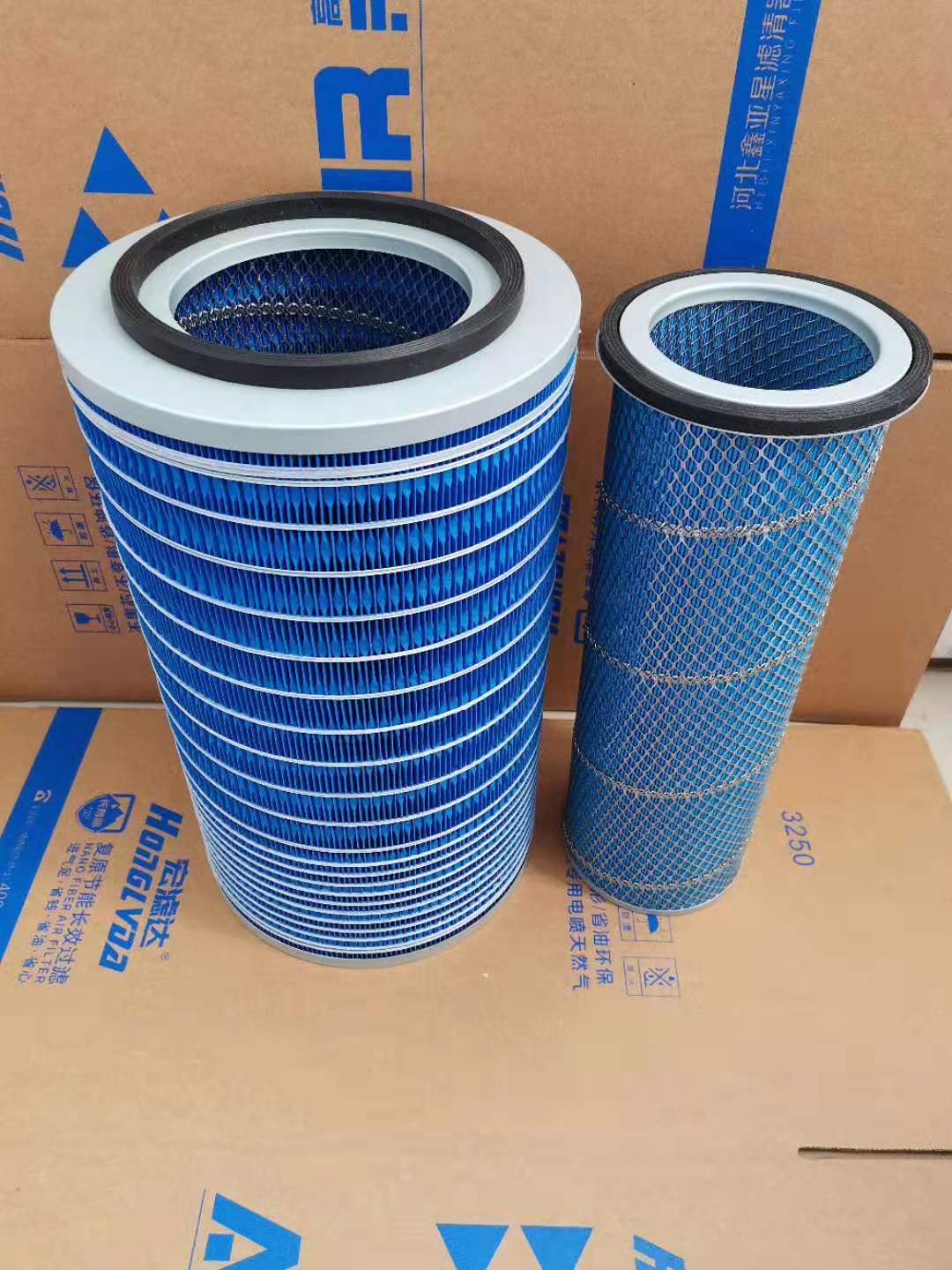 2340空滤重汽王牌777B 4108 瑞沃160汽车柳工205C空气滤芯滤清器