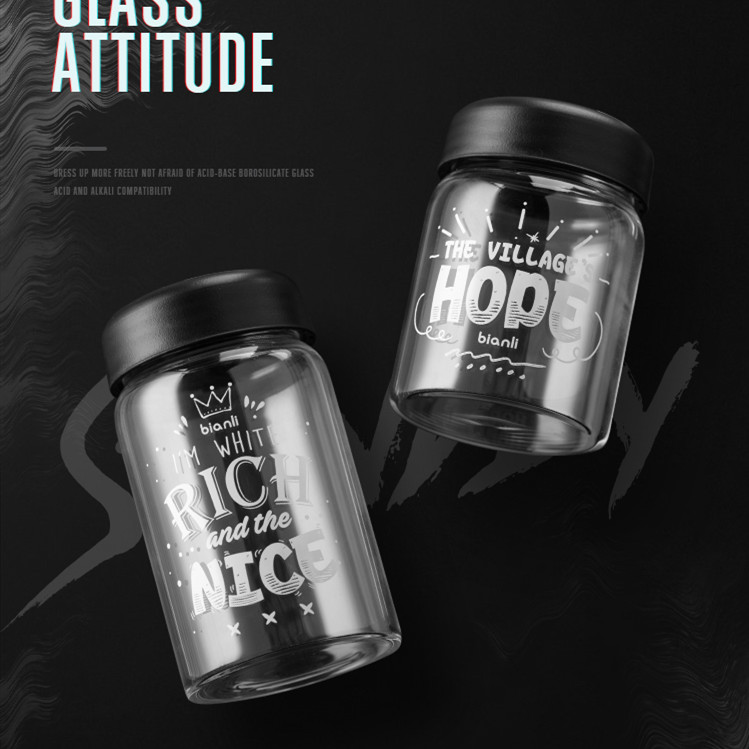 倍乐玻璃杯耐高温迷你水玻璃杯