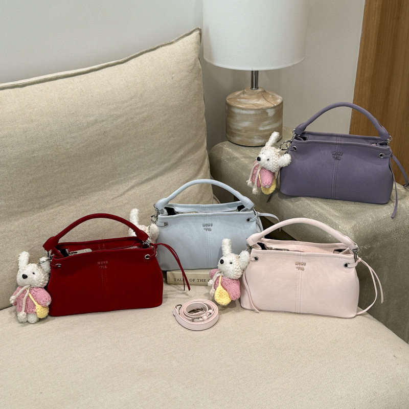 简约韩版小包包女士2026新款手提单肩包通勤休闲时尚潮斜挎腋下包