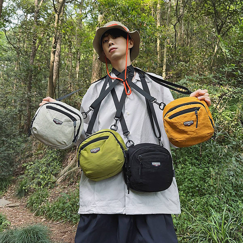 露营登山潮酷儿童包小女孩出游单肩包轻便户外运动男孩时尚斜挎包