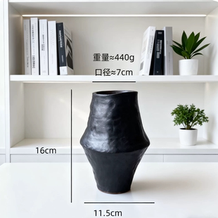景德镇花瓶花器轻奢高级手绘中式民宿客厅桌面摆件C0530B0