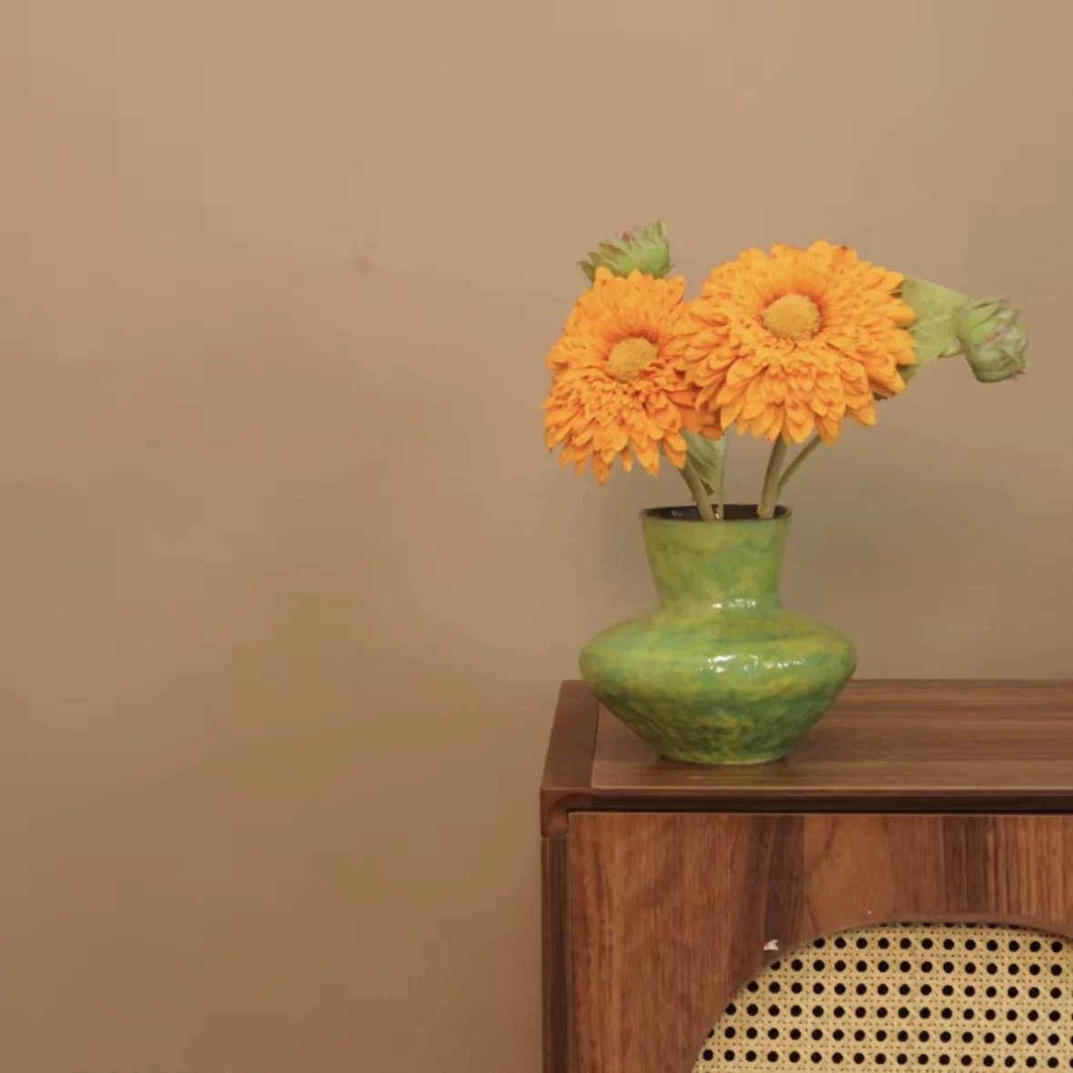 景德镇陶瓷花瓶摆件客厅插花器复古器手绘花瓶鲜花花瓶,鲜花速递/花卉仿真/绿植园艺,花瓶,淘宝优惠券,粉丝福利购,淘宝优惠卷