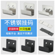 不锈钢瓷砖干挂钩墙壁u型挂件卡扣置物架方形展厅挂码 配件固定件