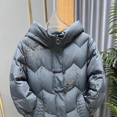 新中式冬季中老年妈妈装羽绒服