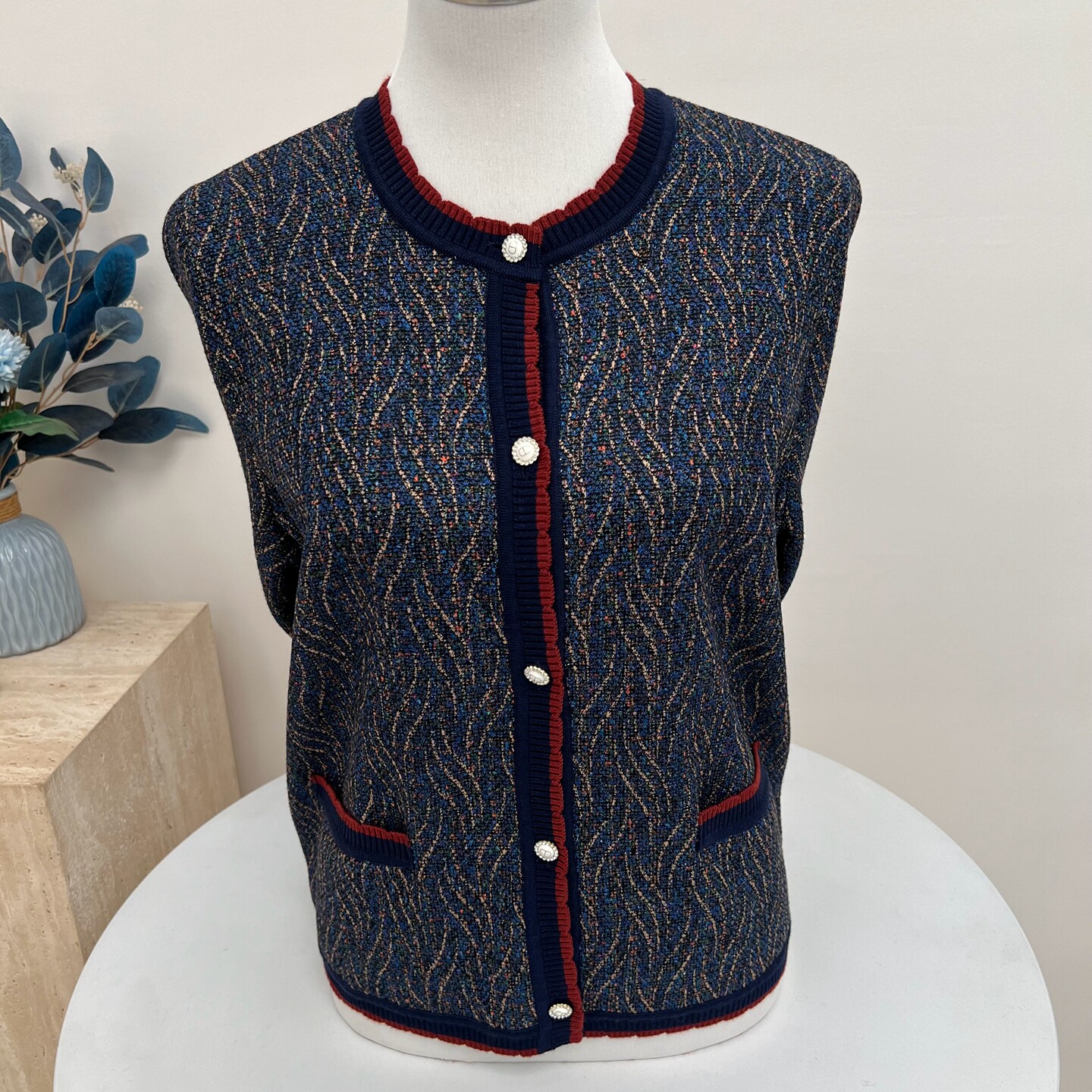 中老年加绒保暖花色奶奶老人衣服