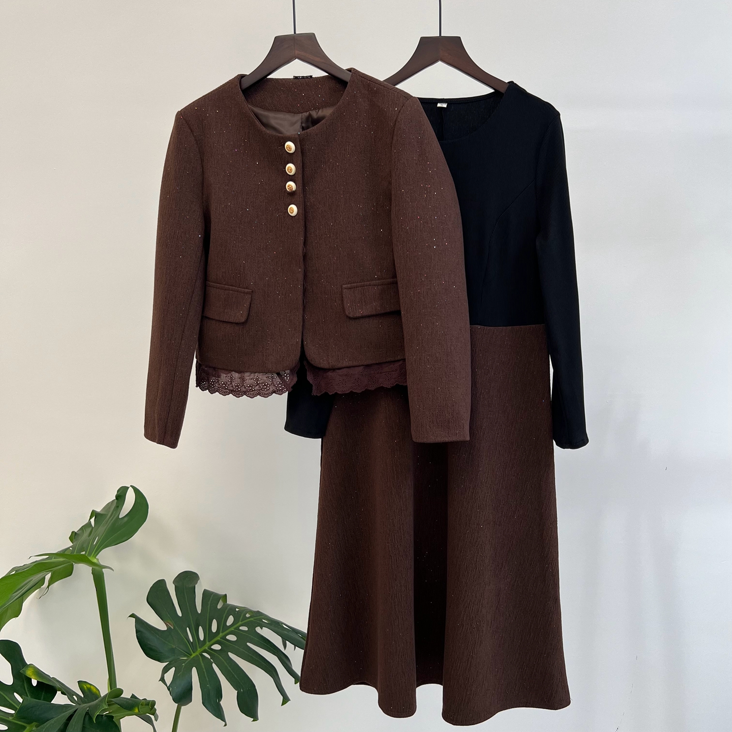 喜婆婆婚礼服2025新款优雅两件套