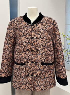 冬季中老年妈妈装保暖中式棉服