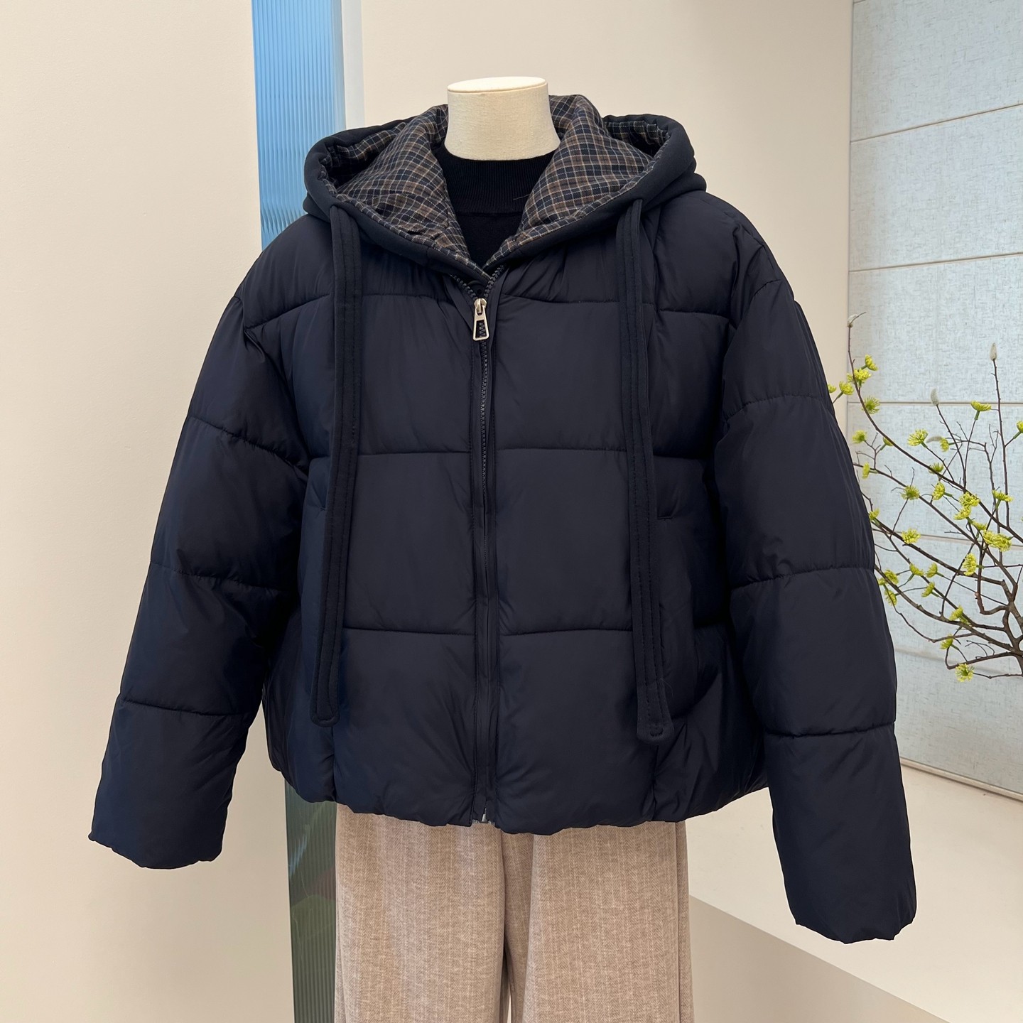 冬季新款中年妈妈装保暖棉衣外套