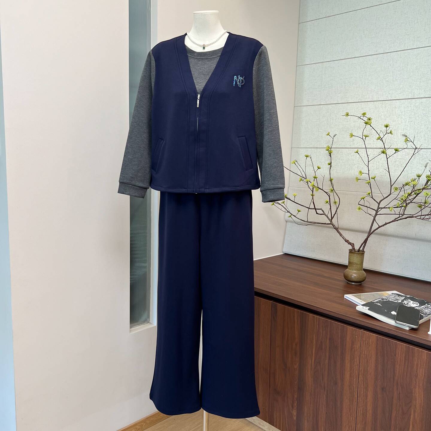 秋季气质妈妈装运动服两件套女