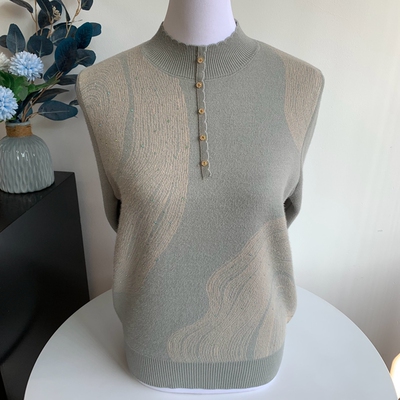 冬季中老年妈妈装加绒加厚毛衣