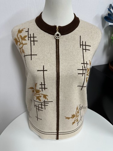 高贵气质妈妈装拉链开衫上衣