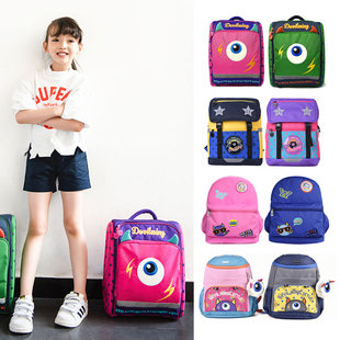 韩国DEVILWING 小恶魔时尚男女儿童背包小学生书包减负旅行双肩包